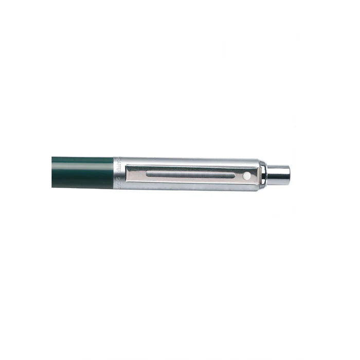 Sheaffer® Sentinel Dark Green and Chrome Ballpoint Pen with Chrome Trim