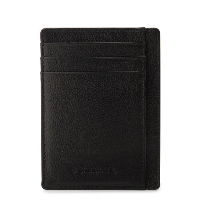 Sheaffer Black Credit Card Holder and Gift Box/ No Pen