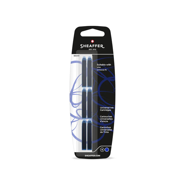 Sheaffer Universal Ink Cartridge-Blue