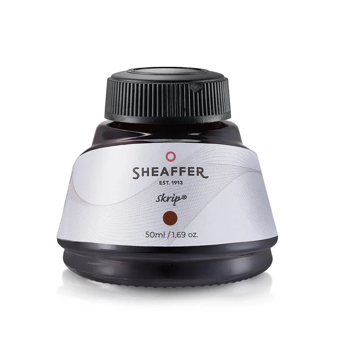 Sheaffer Skrip Ink Bottle-Brown