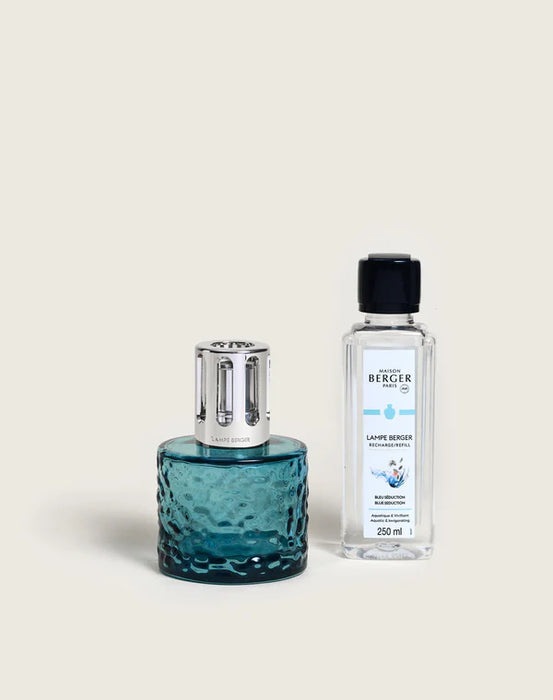 Maison Berger Mirage Blue Set with 250ml (8.5oz) Ocean Breeze Fragrance