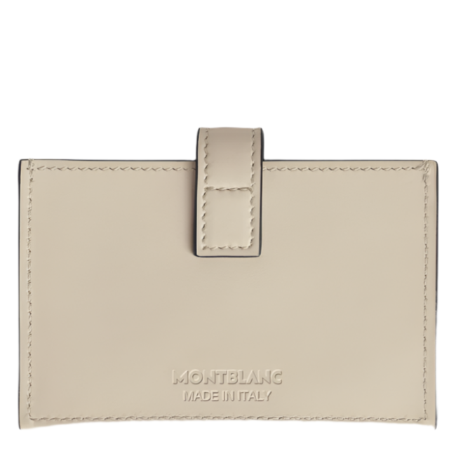 Montblanc Meisterstück 5CC Card Holder-Cloudy Beige