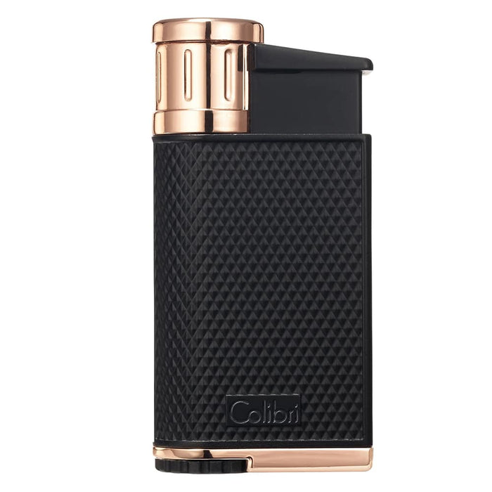 Colibri Evo Cigar Lighter-Black/Rose Gold