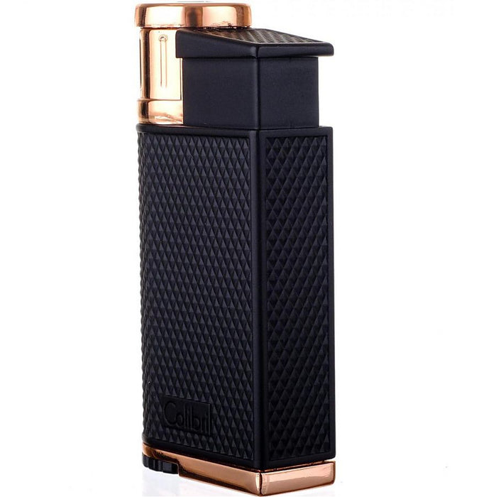 Colibri Evo Cigar Lighter-Black/Rose Gold