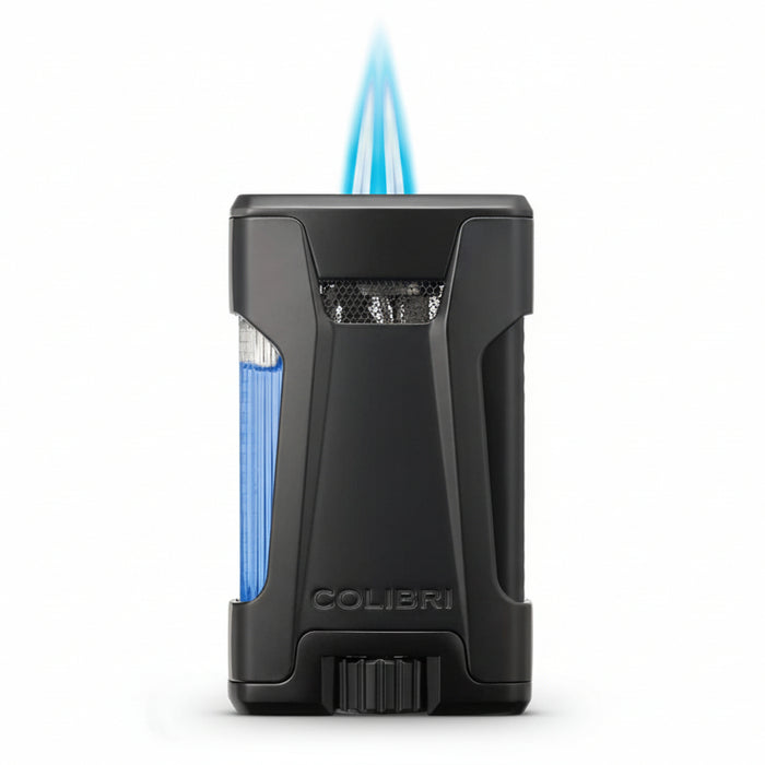 Colibri Rebel Cigar Lighter-Black/Black