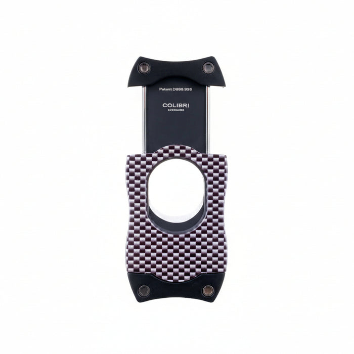 Colibri S-Cut Cigar Cutter Carbon Fiber White