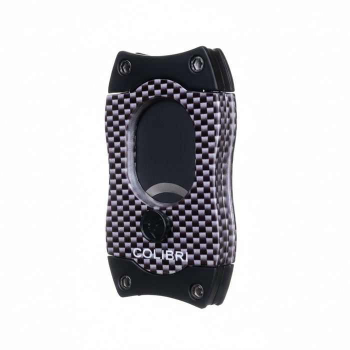 Colibri S-Cut Cigar Cutter Carbon Fiber White