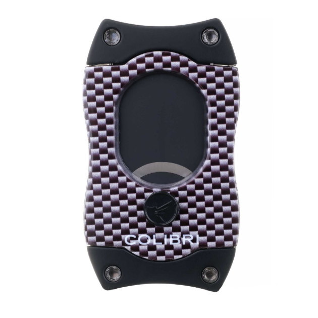 Colibri S-Cut Cigar Cutter Carbon Fiber White
