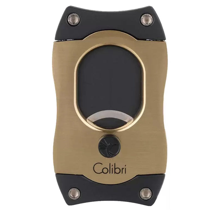 Colibri S-Cut Cigar Cutter Gold/Black