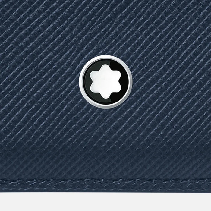 Montblanc Sartorial 2CC Card Wallet for iPhone with MagSafe-Ink Blue