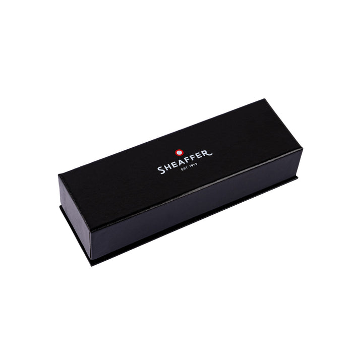 Sheaffer® Sentinel Brown and Chrome Ballpoint Pen with Chrome Trim