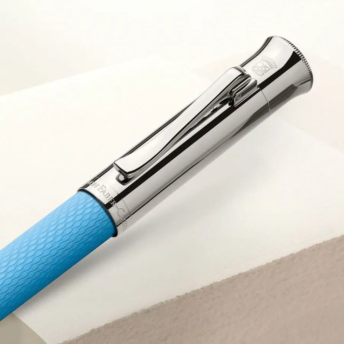Graf von Faber-Castell Guilloche Fountain Pen-Golf Blue