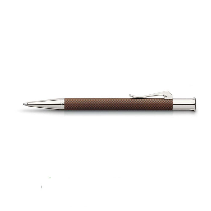 Graf von Faber-Castell Guilloche Ballpoint Pen-Cognac