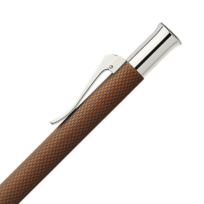 Graf von Faber-Castell Guilloche Ballpoint Pen-Cognac