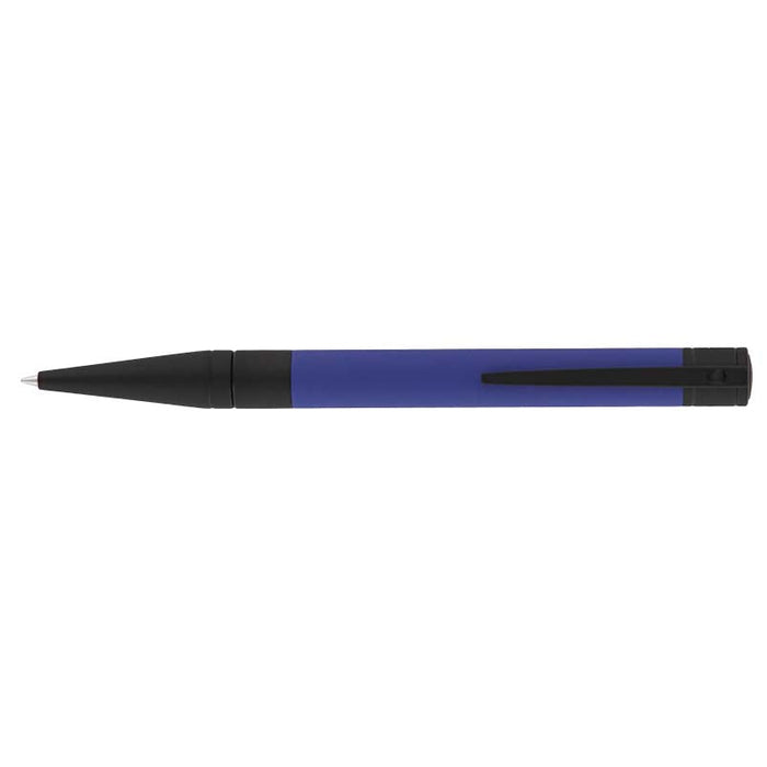 S.T. Dupont D-Initial Ballpoint Pen-Ocean Blue and Matt Black