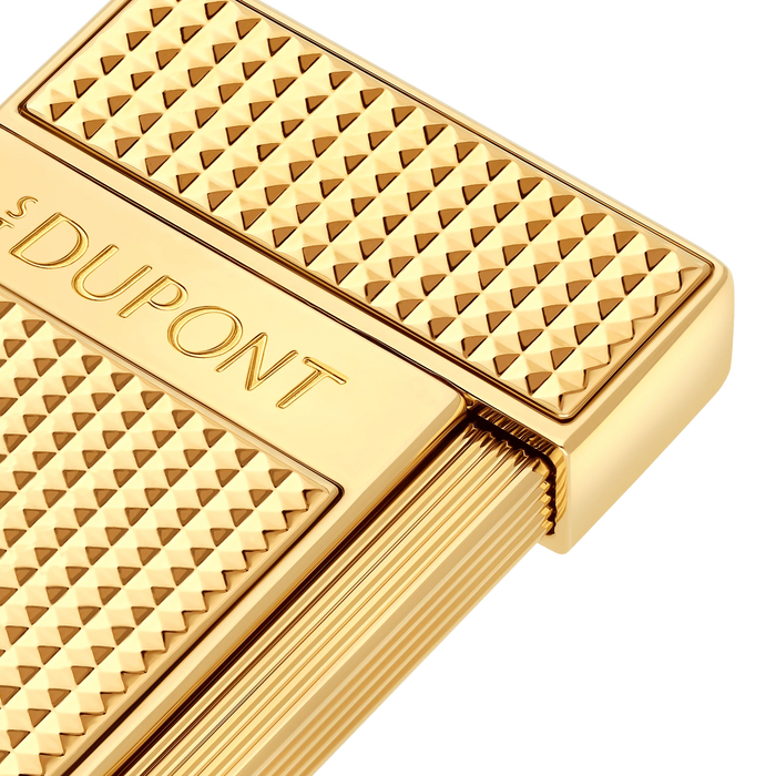 S. T. Dupont Slimmy Lighter Diamond Head-Gold