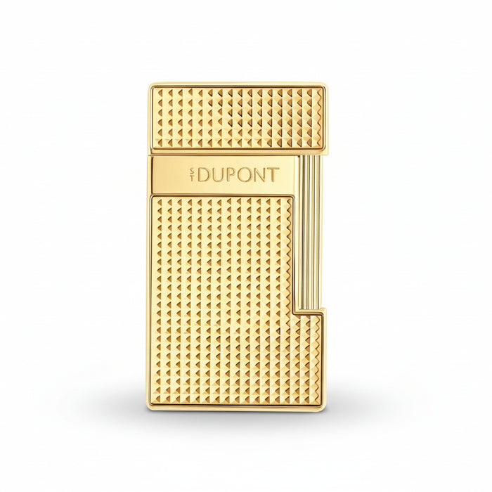 S. T. Dupont Slimmy Lighter Diamond Head-Gold
