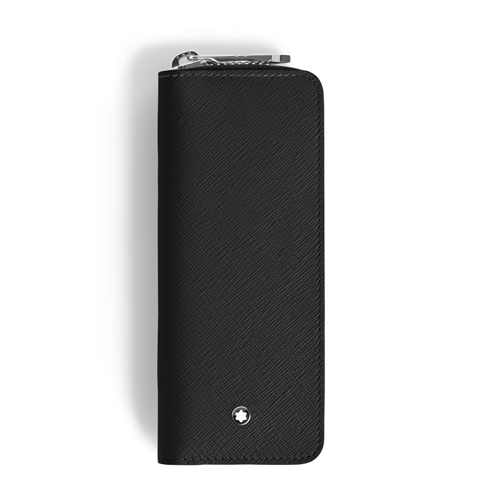 Montblanc Sartorial 2-Pen Pouch with Zip-Black
