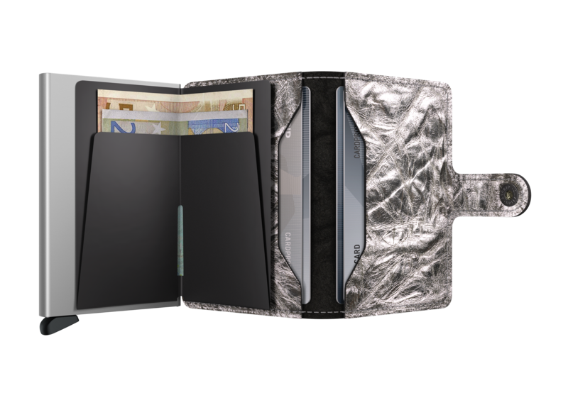 Secrid Mini Wallet Crunch Silver