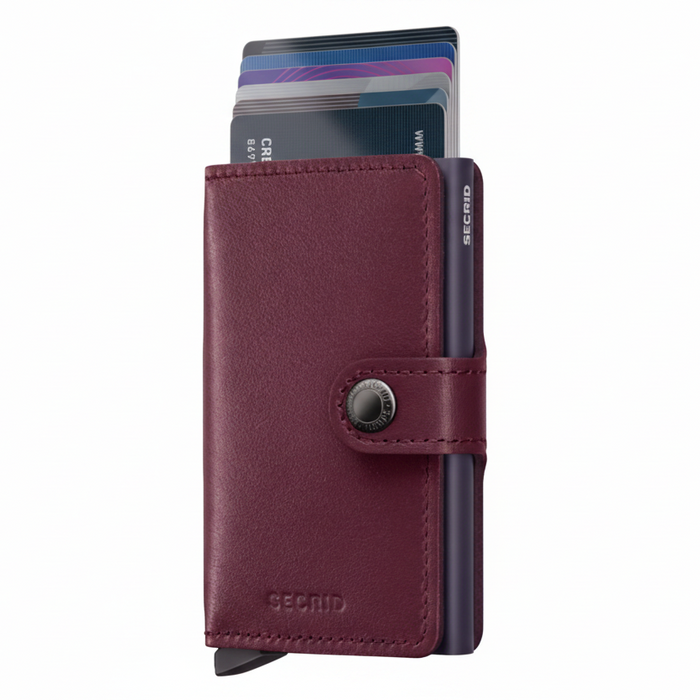 Secrid Mini Wallet Original Cranberry