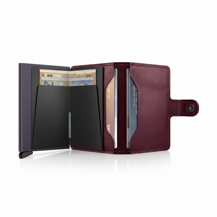 Secrid Mini Wallet Original Cranberry