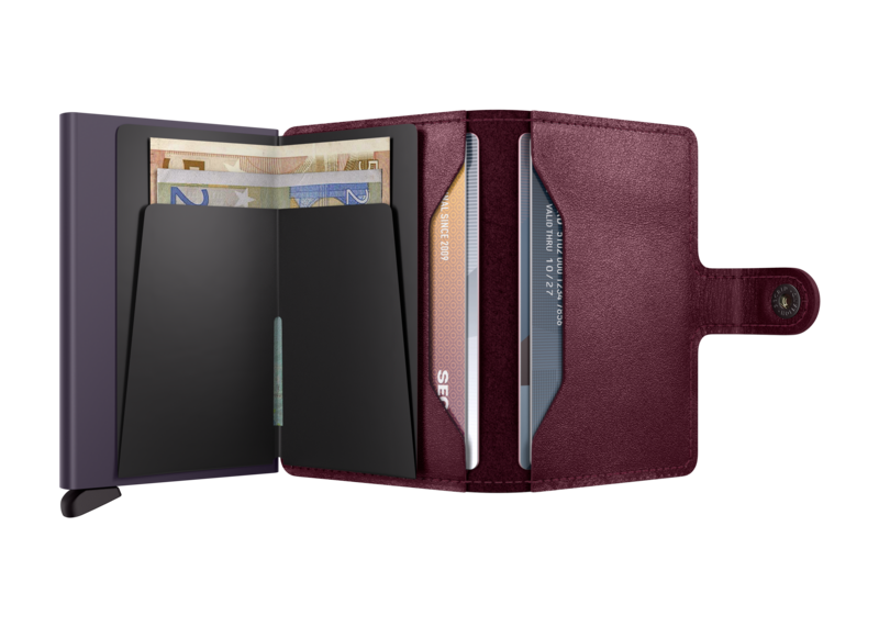 Secrid Mini Wallet Original Cranberry