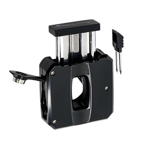 Vector VCube Cigar Cutter-Black Matte