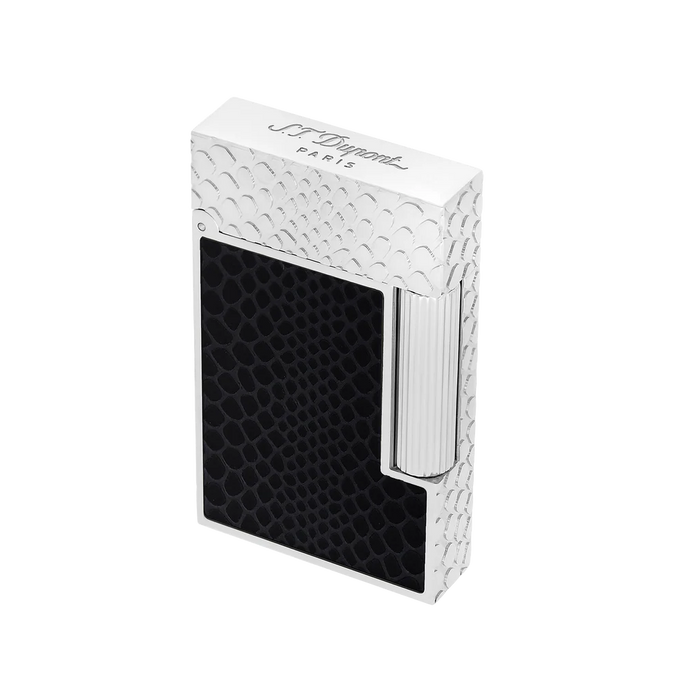 S.T. Dupont Ligne 2 Lighter-Snake Skin Green