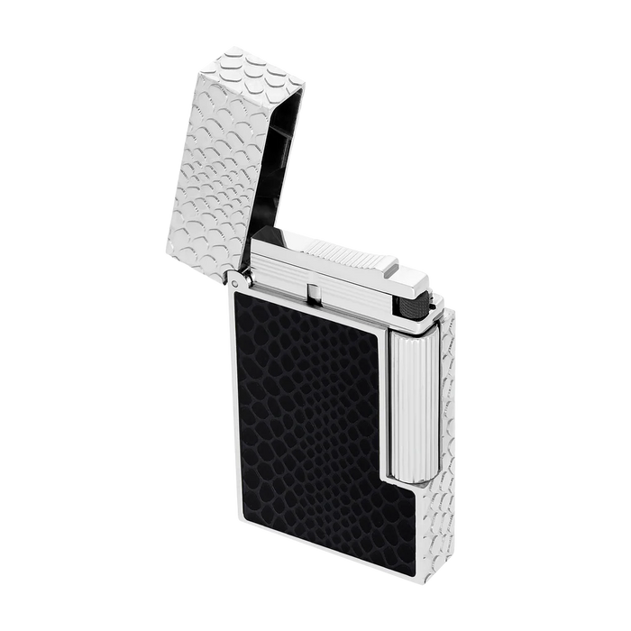 S.T. Dupont Ligne 2 Lighter-Snake Skin Green
