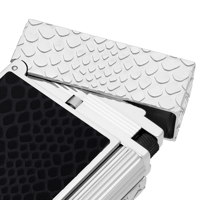 S.T. Dupont Ligne 2 Lighter-Snake Skin Green