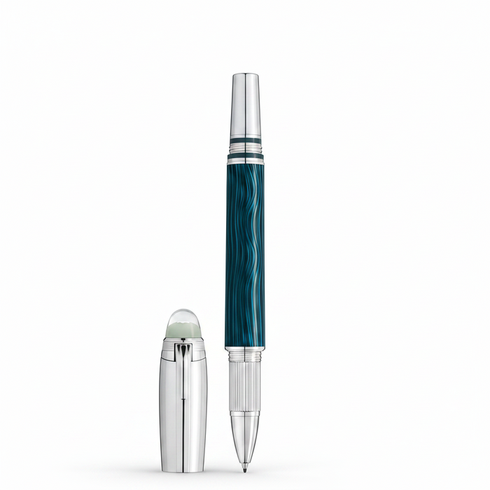 Montblanc Starwalker Polar Green Metal Fineliner/Rollerball Pen