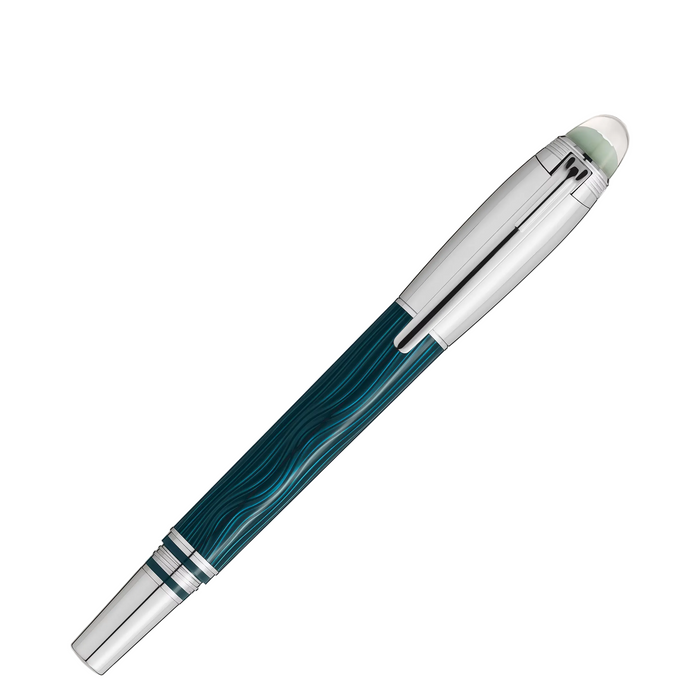 Montblanc Starwalker Polar Green Metal Fineliner/Rollerball Pen