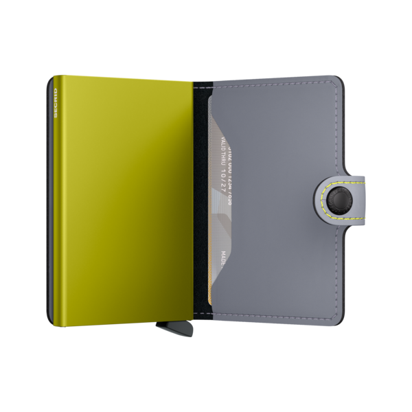 Secrid Mini Wallet Matte Gret-Lime