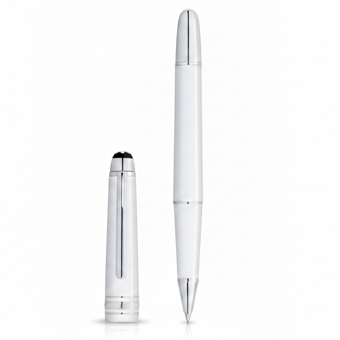Montblanc Meisterstück 163 White Classique Rollerball Pen