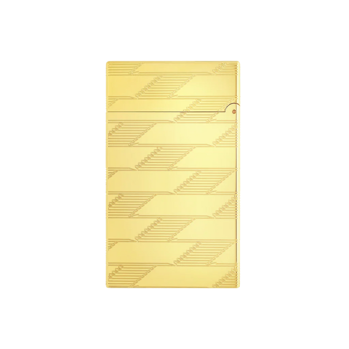 S.T. Dupont Le Grand 1872 Guilloche Monogram Lighter-Gold