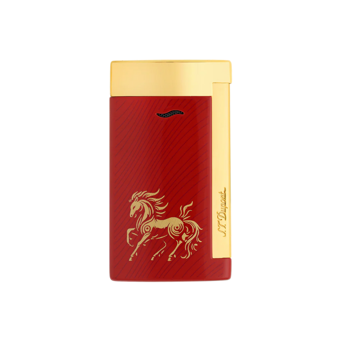 S. T. Dupont Slim 7 Lighter Year of the Horse-Burgundy and