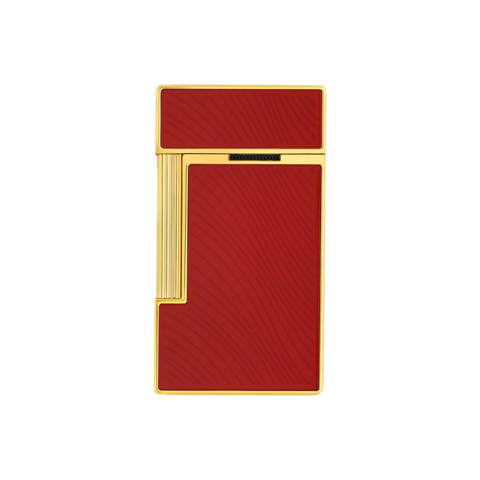S. T. Dupont Slimmy Year of the Horse Lighter-Burgundy Red