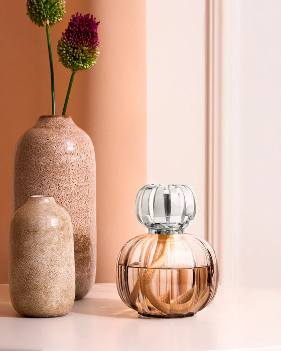 Maison Berger Corali Coral Pink Set with 250ml (8.5oz) Velvet of Orient Fragrance