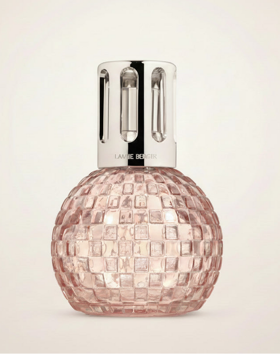 Maison Berger Disco Pink Set with 250ml (8.5oz) Black Angelica Fragrance