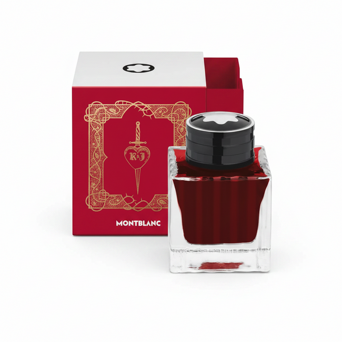 Montblanc Ink Bottle, Great Characters-Romeo & Juliet Verona Red