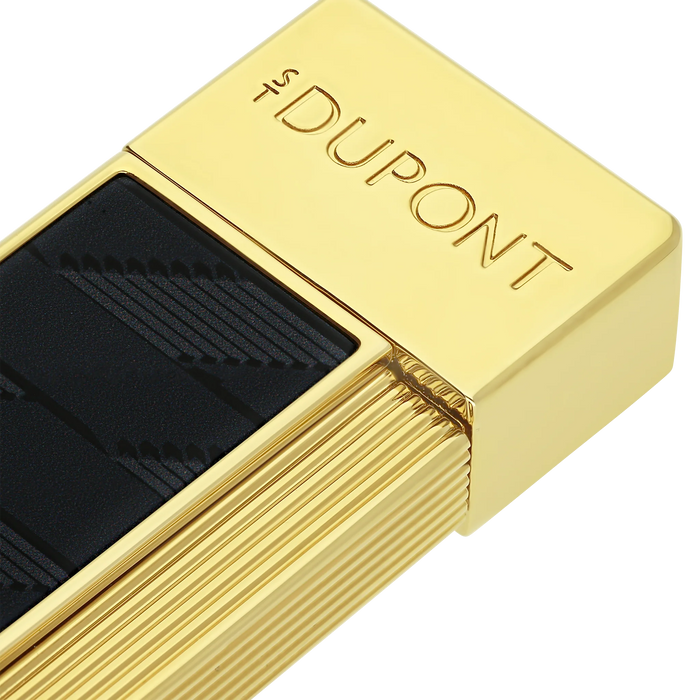 S. T. Dupont Twiggy Lighter-Black and Gold