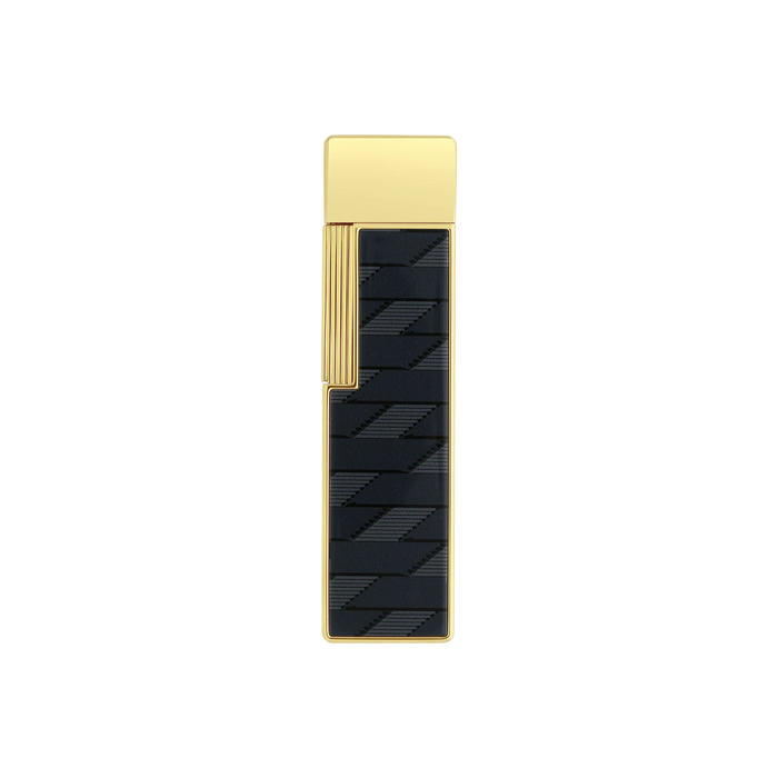 S. T. Dupont Twiggy Lighter-Black and Gold