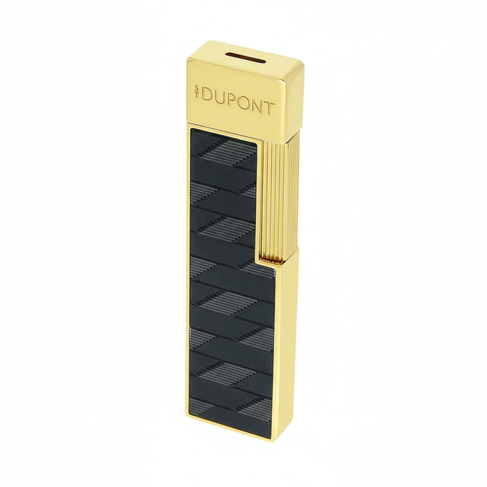 S. T. Dupont Twiggy Lighter-Black and Gold