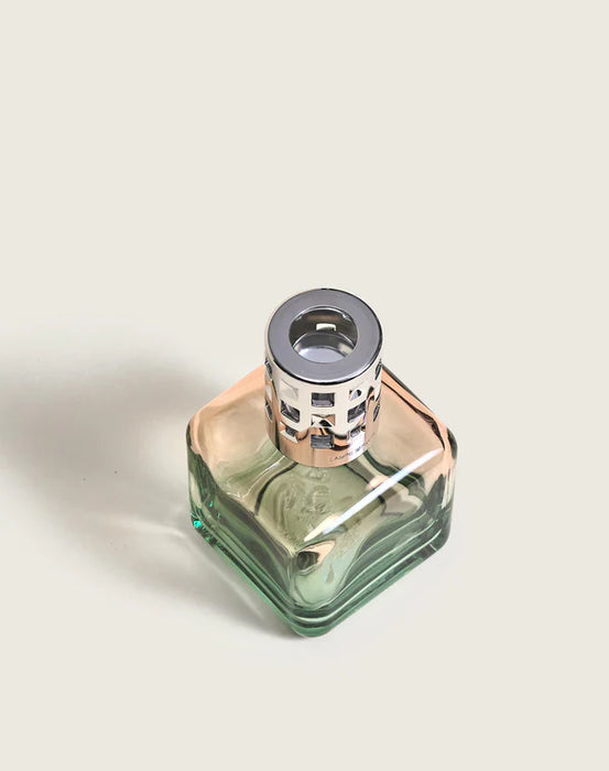 Maison Berger Cube Peach/Green Set with 250ml (8.5oz) Zest of Verbena