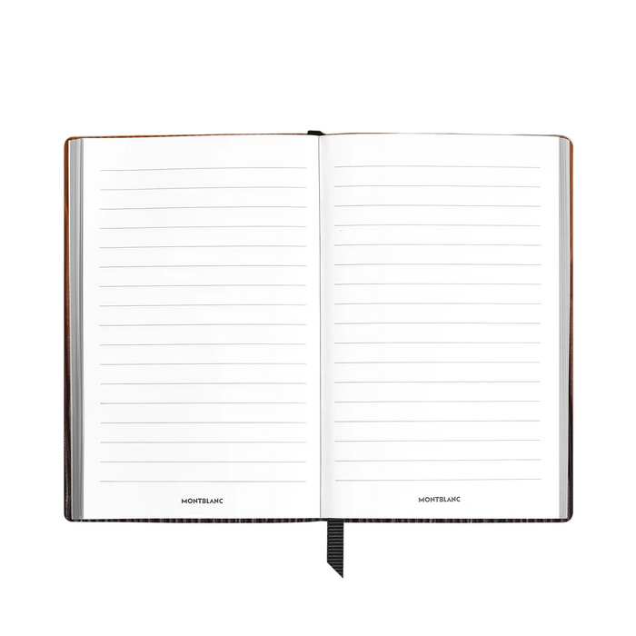 Montblanc Fine Stationery Lined Small Notebook #148-Corteccia Sfumato
