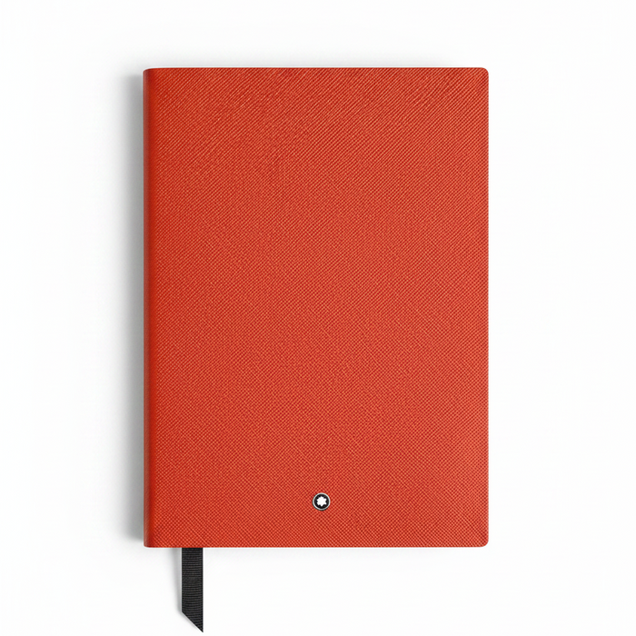 Montblanc Fine Stationery Lined Medium Notebook #146-Tangerine