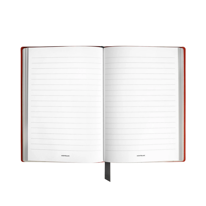 Montblanc Fine Stationery Lined Medium Notebook #146-Tangerine