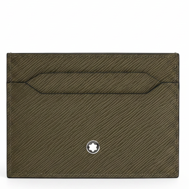 Montblanc Sartorial 5CC Card Holder-Khaki