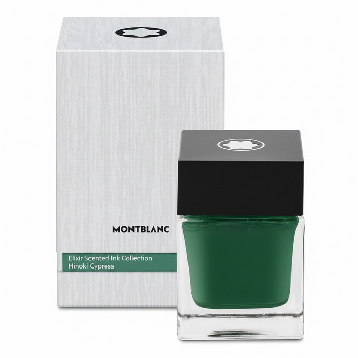 Montblanc Ink Bottle Elixir Scented Ink Collection-Hinoki Cypress