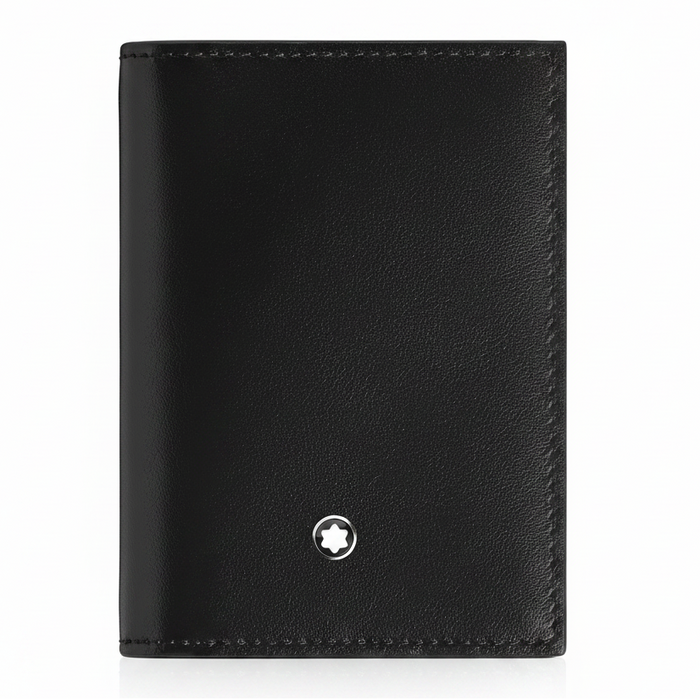 Montblanc Meisterstück 4CC Card Holder-Black/Ink Blue